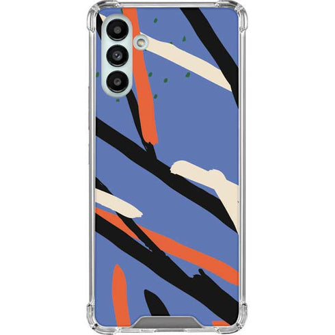 Abstract Lines Galaxy A13 5G Clear Case