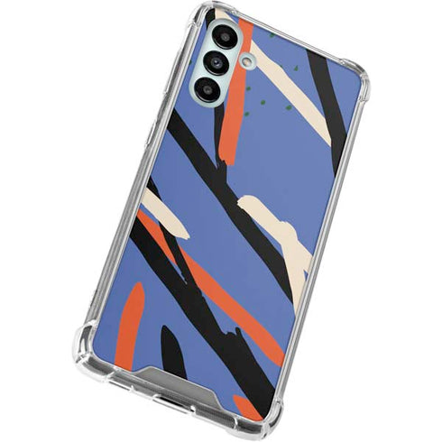 Abstract Lines Galaxy A13 5G Clear Case