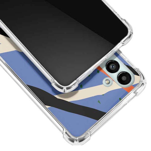 Abstract Lines Galaxy A13 5G Clear Case