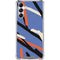 Abstract Lines Galaxy A14 5G Clear Case