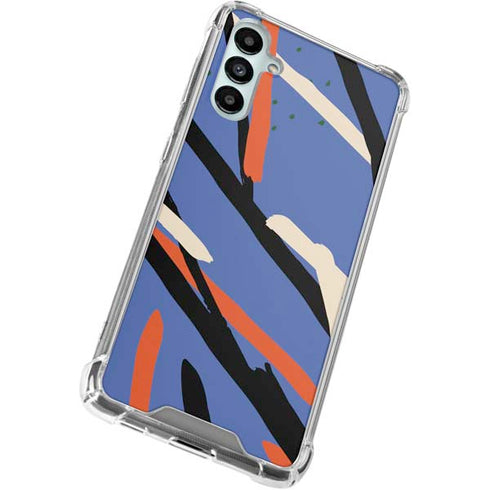 Abstract Lines Galaxy A15 5G Clear Case