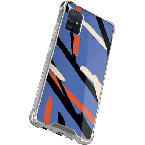Abstract Lines Galaxy A51 5G Clear Case