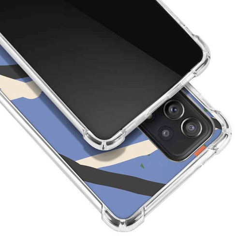 Abstract Lines Galaxy A52 5G Clear Case