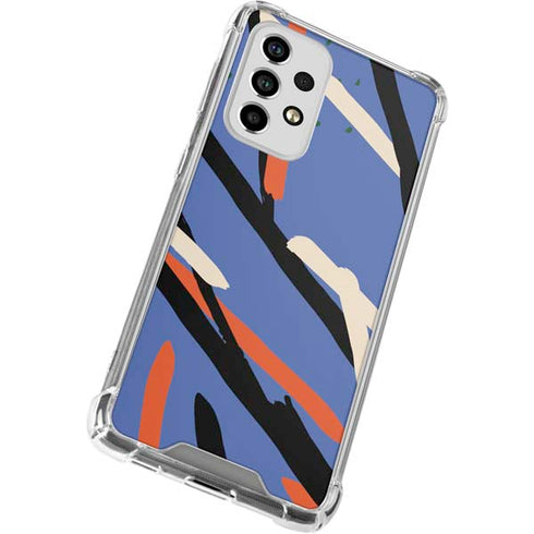 Abstract Lines Galaxy A53 5G Clear Case
