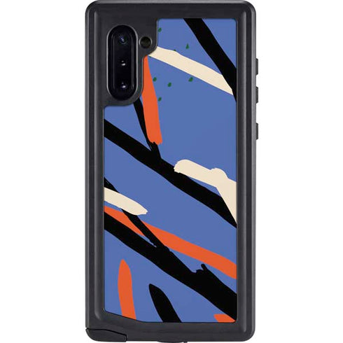 Abstract Lines Galaxy Note 10 Waterproof Case