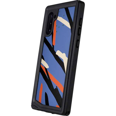 Abstract Lines Galaxy Note 10 Waterproof Case