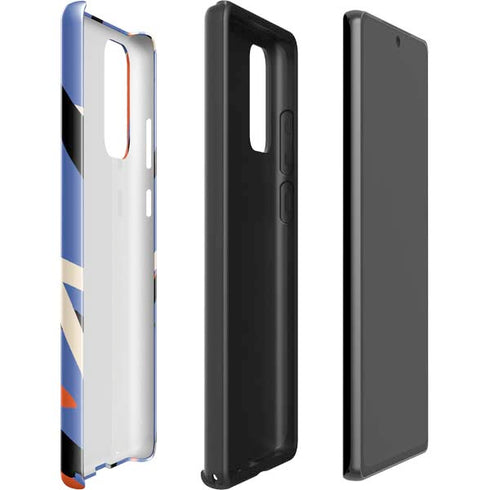 Abstract Lines Galaxy Note20 5G Pro Case