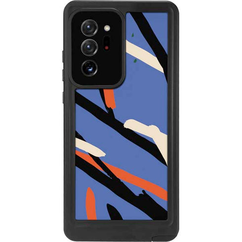 Abstract Lines Galaxy Note20 Ultra 5G Waterproof Case