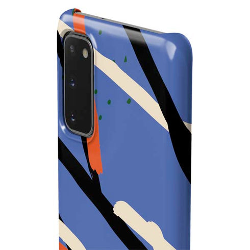 Abstract Lines Galaxy S20 Lite Case
