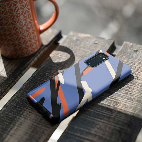Abstract Lines Galaxy S20 Pro Case