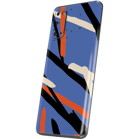 Abstract Lines Galaxy S20 Skin