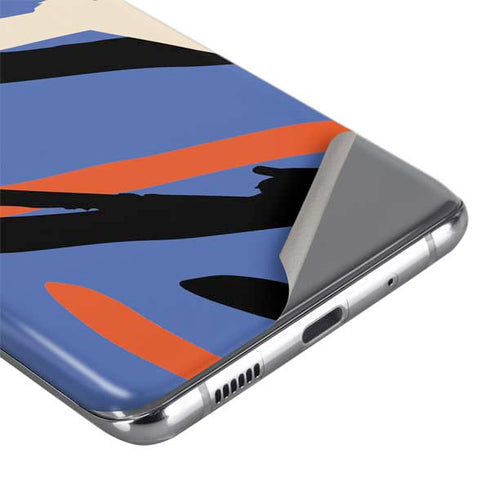 Abstract Lines Galaxy S20 Skin