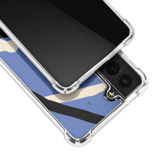 Abstract Lines Galaxy S21 FE Clear Case
