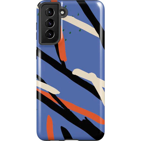 Abstract Lines Galaxy S21 Plus 5G Pro Case
