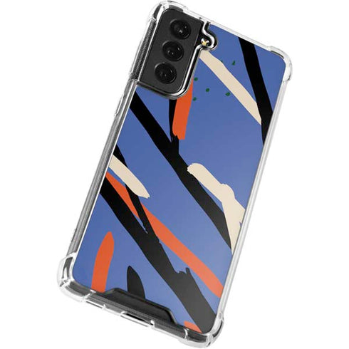 Abstract Lines Galaxy S22 Plus Clear Case