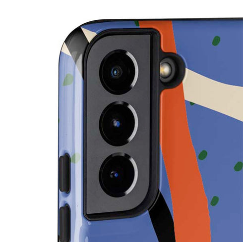 Abstract Lines Galaxy S22 Plus Pro Case