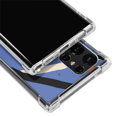 Abstract Lines Galaxy S22 Ultra Clear Case