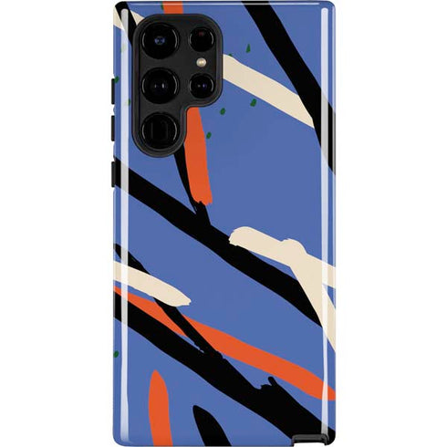 Abstract Lines Galaxy S22 Ultra Pro Case