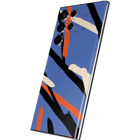 Abstract Lines Galaxy S22 Ultra Skin