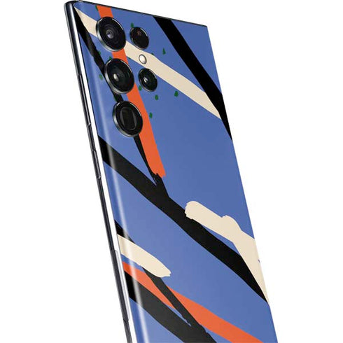 Abstract Lines Galaxy S22 Ultra Skin