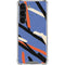 Abstract Lines Galaxy S23 Clear Case
