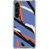 Abstract Lines Galaxy S23 Clear Case