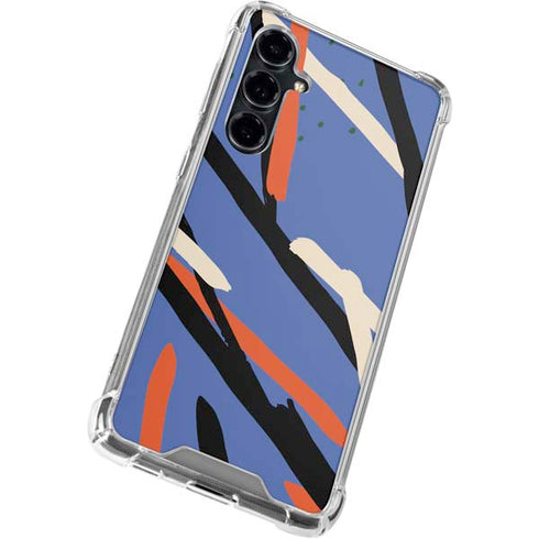 Abstract Lines Galaxy S23 FE Clear Case