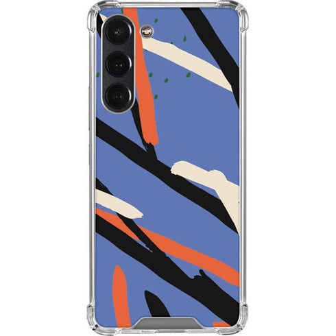 Abstract Lines Galaxy S23 Plus Clear Case