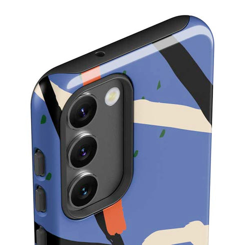 Abstract Lines Galaxy S23 Plus Pro Case