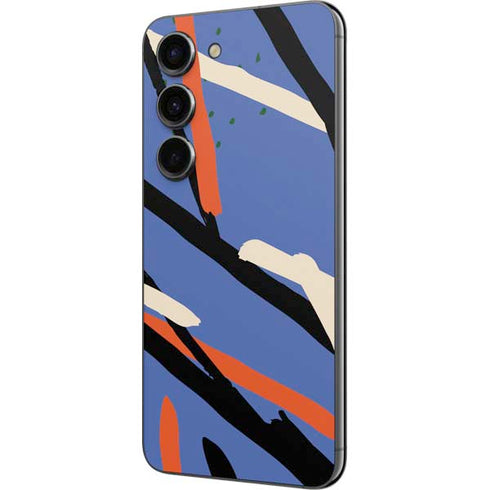 Abstract Lines Galaxy S23 Skin