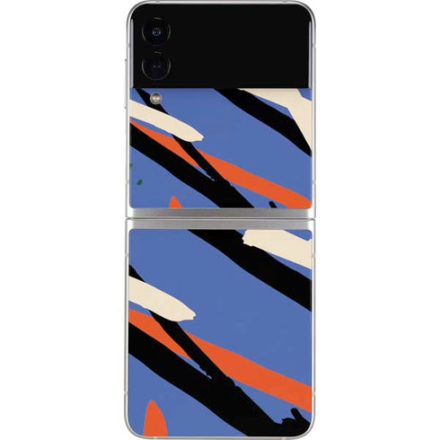 Abstract Lines Galaxy Z Flip4 5G Skin