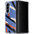 Abstract Lines Galaxy Z Fold5 5G Clear Case