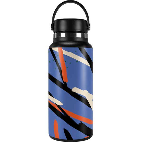 Abstract Lines Hydro Flask 32oz Wide Mouth Skin