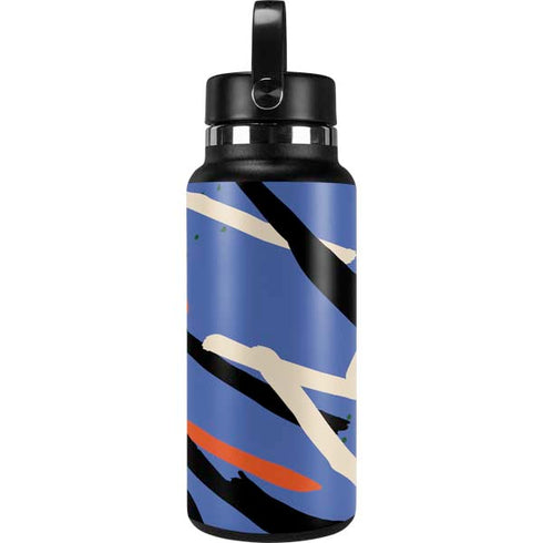 Abstract Lines Hydro Flask 32oz Wide Mouth Skin