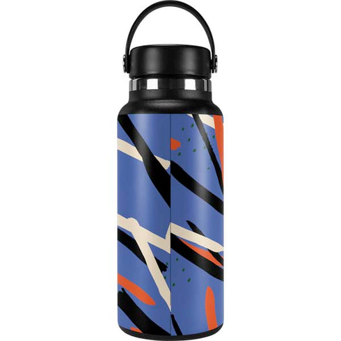 Abstract Lines Hydro Flask 32oz Wide Mouth Skin