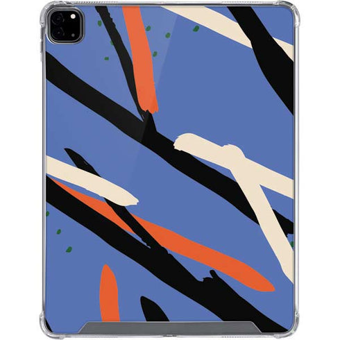 Abstract Lines iPad Pro 12.9in (2020) Clear Case