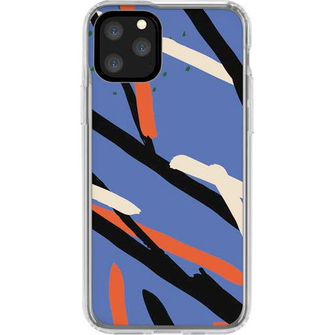 Abstract Lines iPhone 11 Pro Clear Case