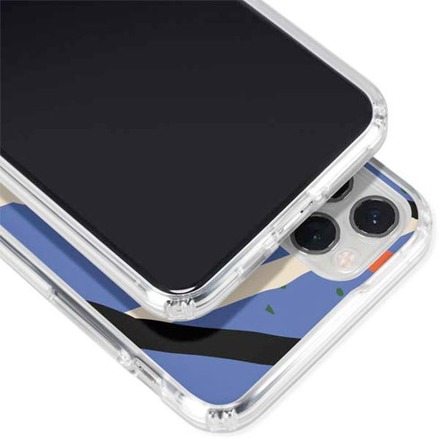 Abstract Lines iPhone 11 Pro Clear Case
