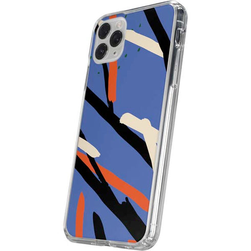 Abstract Lines iPhone 11 Pro Clear Case