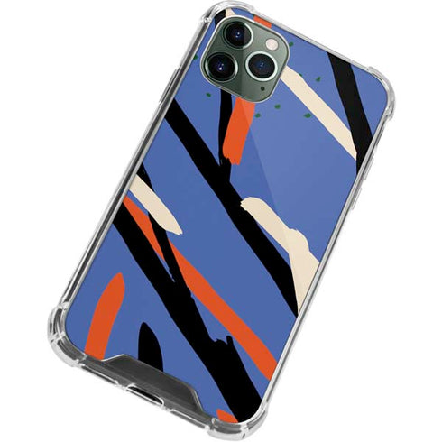 Abstract Lines iPhone 11 Pro Max Clear Case