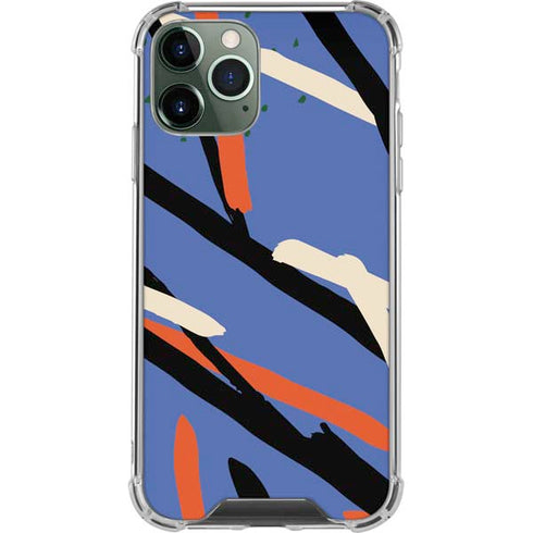 Abstract Lines iPhone 11 Pro Max Clear Case