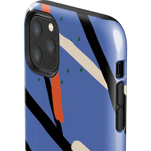 Abstract Lines iPhone 11 Pro Max Impact Case