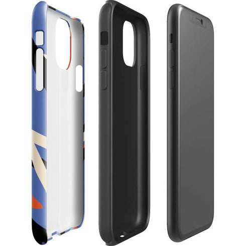 Abstract Lines iPhone 11 Pro Max Impact Case