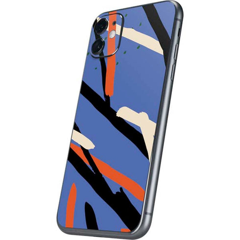 Abstract Lines iPhone 11 Skin