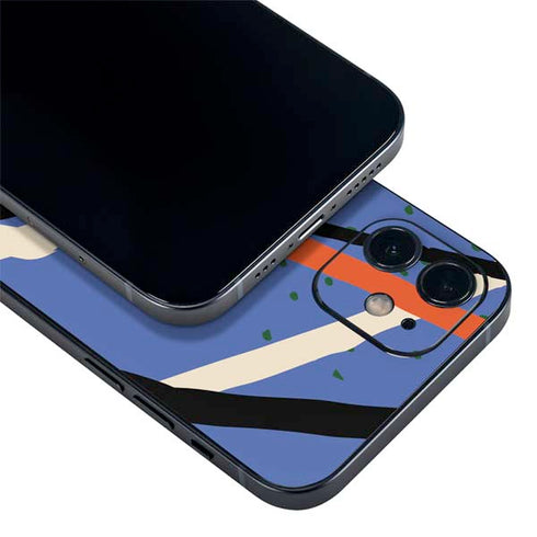 Abstract Lines iPhone 12 Mini Skin