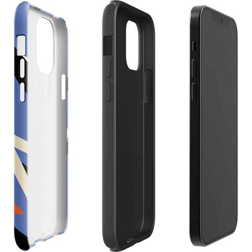 Abstract Lines iPhone 12 Pro Impact Case