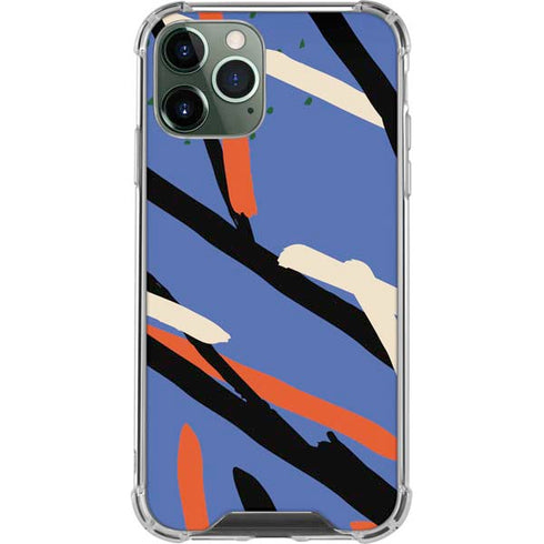 Abstract Lines iPhone 12 Pro Max Clear Case