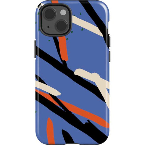 Abstract Lines iPhone 15 Impact Case