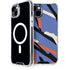 Abstract Lines iPhone 15 Plus MagSafe Case
