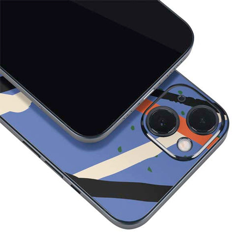 Abstract Lines iPhone 15 Plus Skin